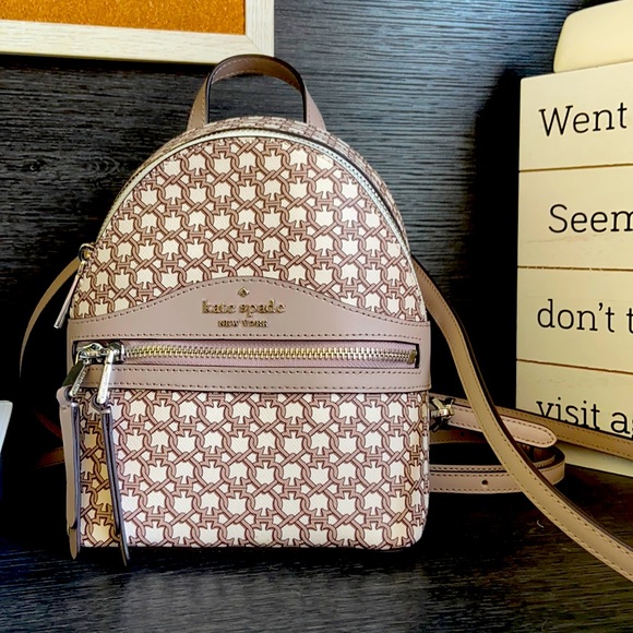Kate Spade Mini Convertable Backpack.
